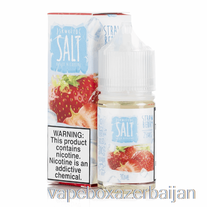 Vape Baku ICE Strawberry - Skwezed SALT E-Liquid - 30mL 25mg